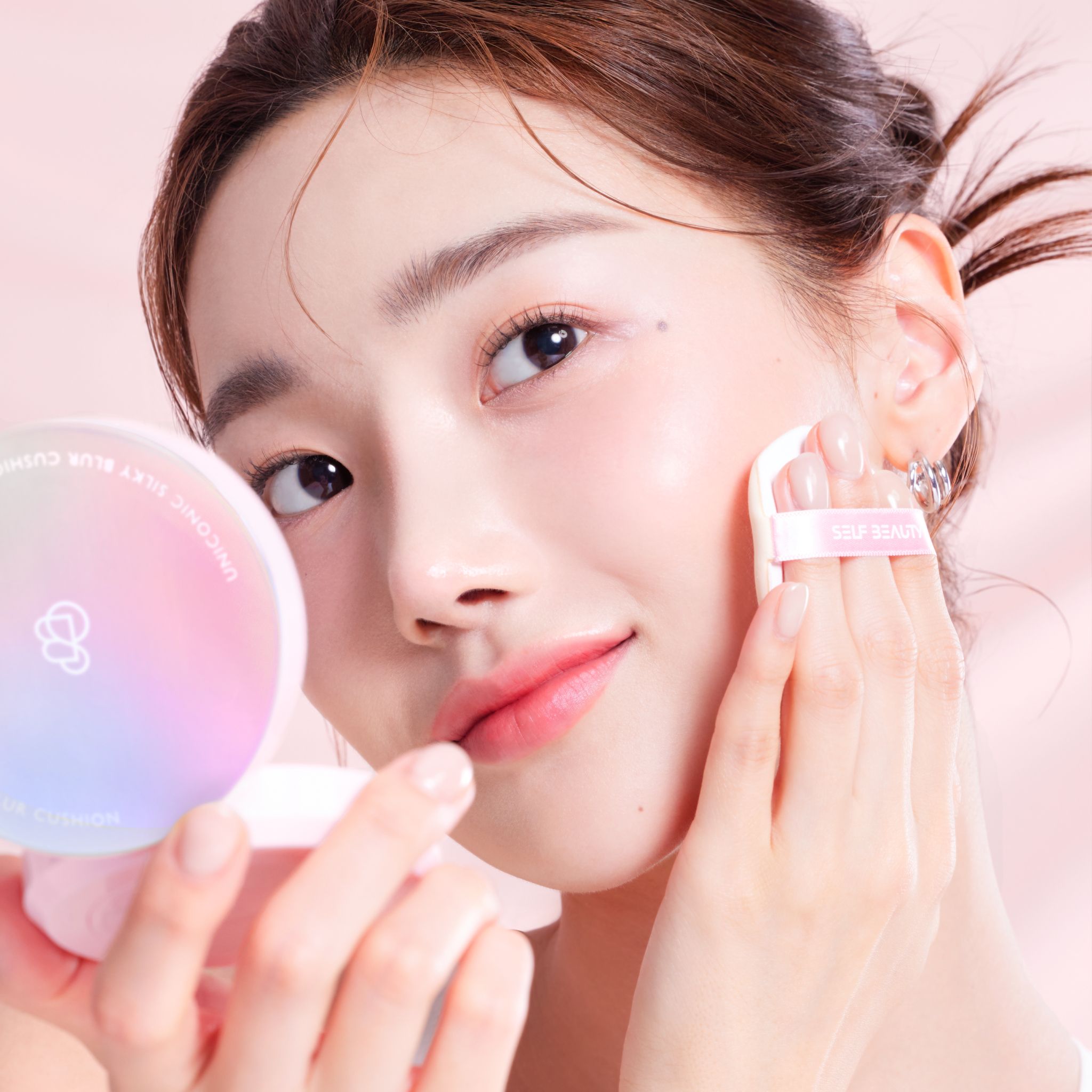 SELF BEAUTY Uniconic 丝滑柔焦气垫粉底 15g / 0.53 oz